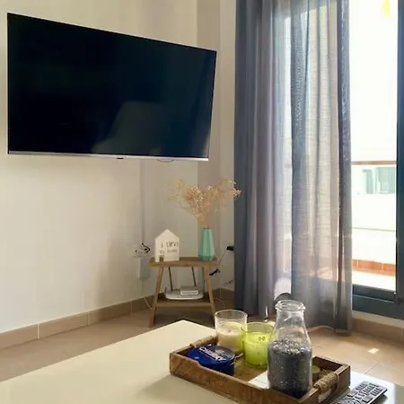 아파트 En Complejo Residencial Con Piscina 콘일데라프론테라